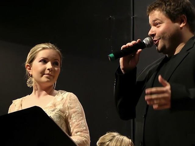 Patrycja Tomaszewska i Jacek Kotlarskiego wystąpią w czwartek w słupskiej filharmonii.