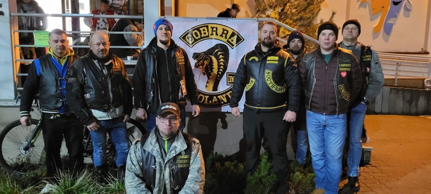 W 32. finał WOŚP zaangażował się klub motocyklowy Cobrra MC...