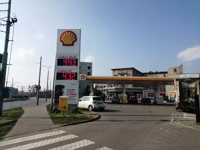 Ceny paliw spadają - benzyna Pb95 w Poznaniu kosztuje od 4,32 zł/l