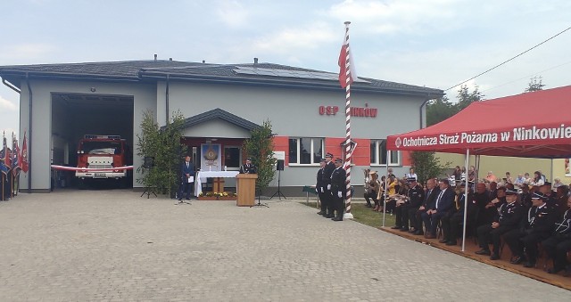 Druhowie z całej gminy Borkowice świętowali w Ninkowie podczas Dnia Strażaka