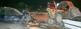 Pijany kierowca ciągnika spowodował groźny wypadek w Chałupkach