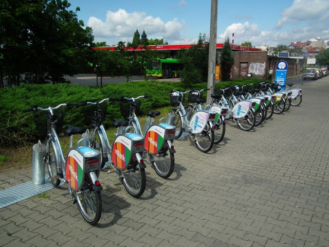 Od końca lipca w Poznaniu dostępnych jest 37 stacji Poznańskiego Roweru Miejskiego