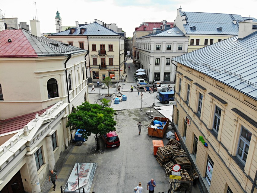 Remont Krakowskiego Przedmieścia w Lublinie zbliża się ku...