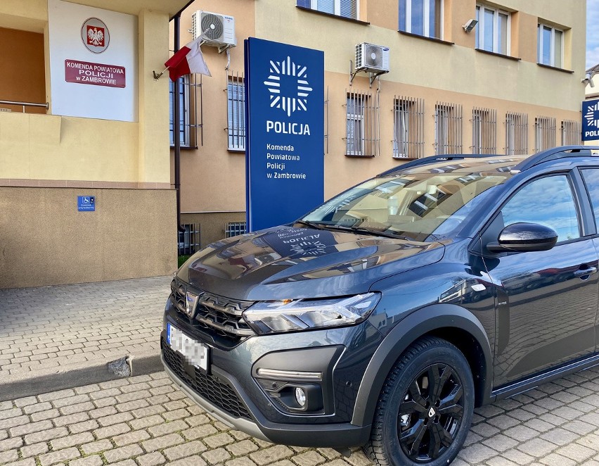 Nowy samochód marki Dacia Jogger trafił do Komendy...