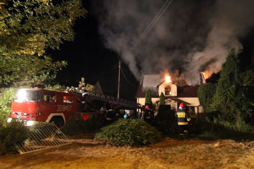 Pożar przy lekcyjnej, Wrocław 21.09.2015