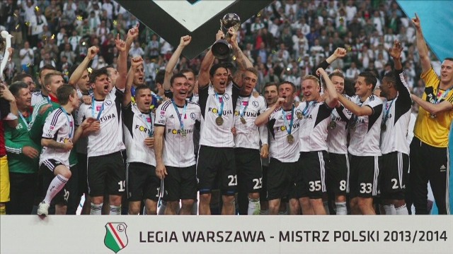 Legia Warszawa została okrzyknięta najbardziej medialnym klubem w 2014 roku w Polsce