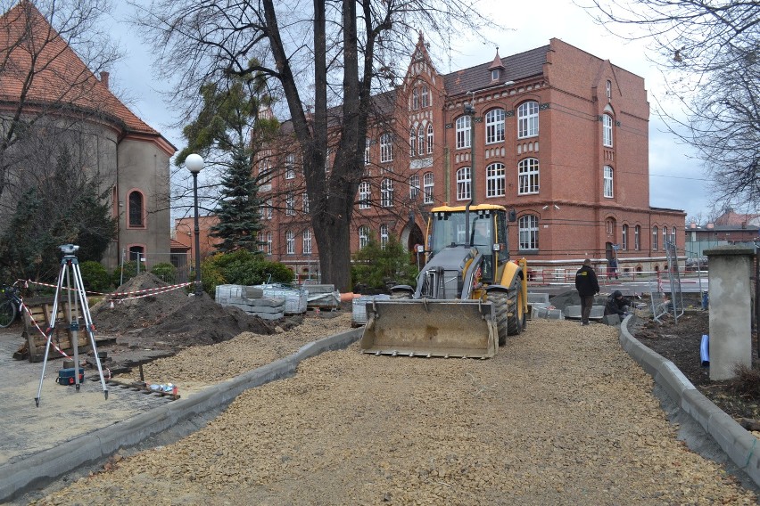 Rybnik. Budują nowy łącznik przy ulicy Rybnickiego