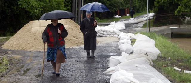 Wielu mieszkańców Podkarpacia nie widziało jeszcze takiej powodzi.