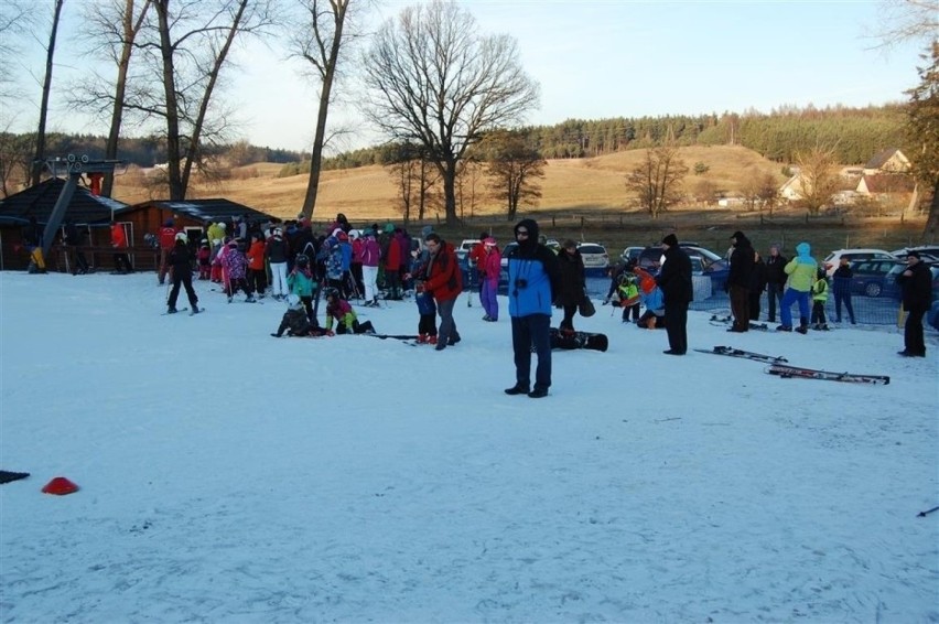 Wielu narciarzy pojawiło się 6 stycznia na stoku w...