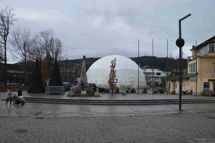 Zakopane. Kosmiczna kopuła w parku kulturowym [ZDJĘCIA]