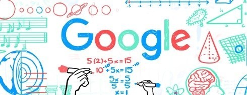 Google Doodle na Dzień Edukacji Narodowej