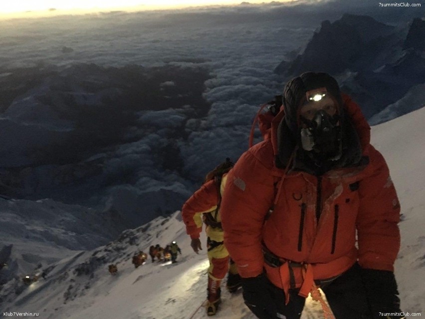 Kielecki przedsiębiorca i społecznik Kamil Suchański zdobył Mount Everest