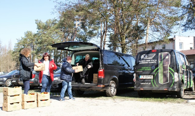 200 kilogramów świeżych owoców trafi do szpitala zakaźnego w Bydgoszczy.