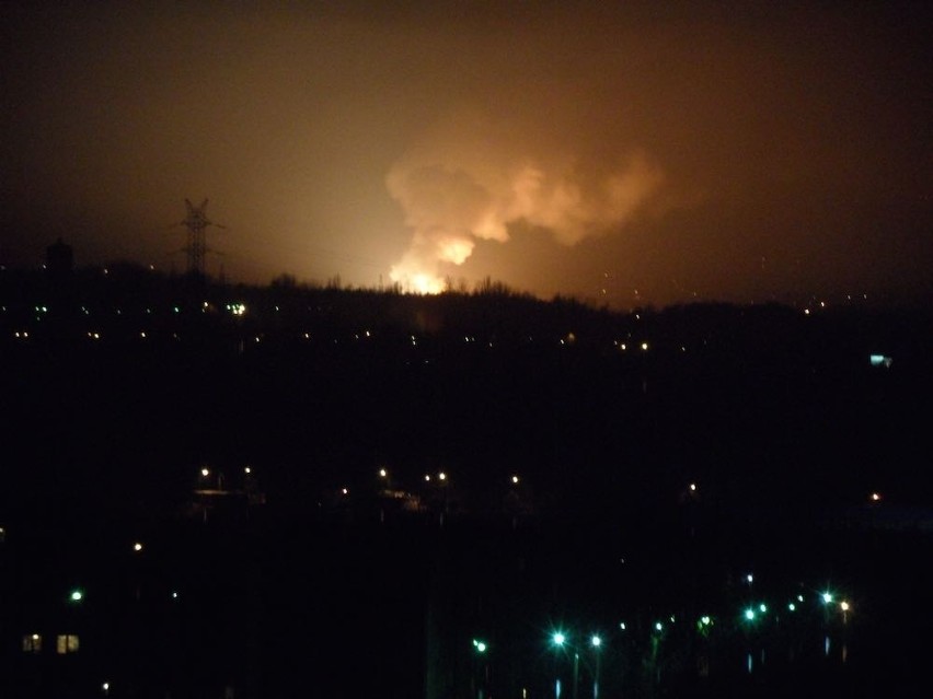 Pożar w Siemianowicach Śląskich