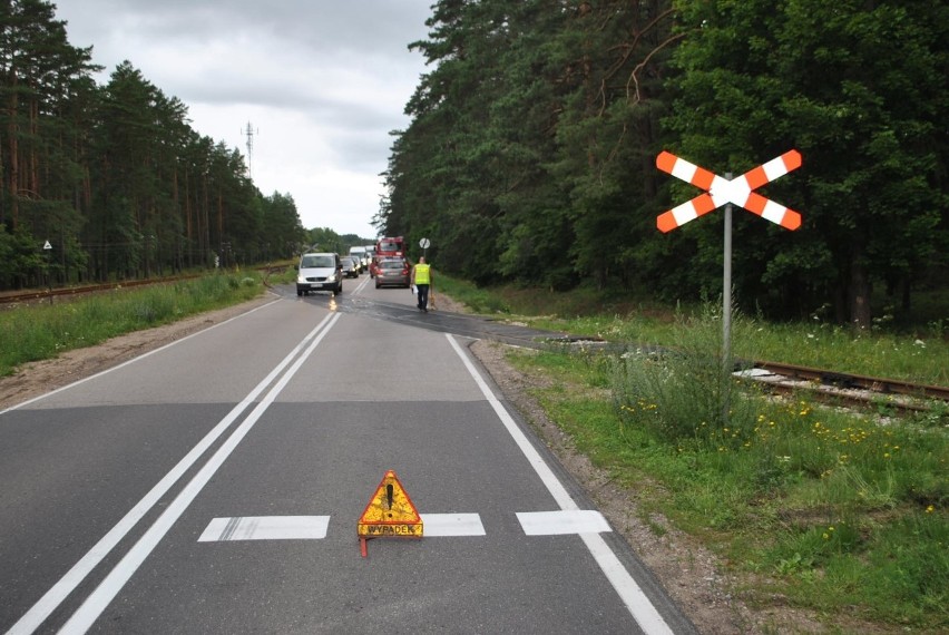 W okolicach miejscowości Szeroki Bór kierujący pojazdem...