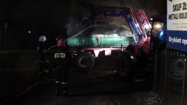 Wielki pożar w Otorowie: spłonęły świnie i budynki [ZDJĘCIA]