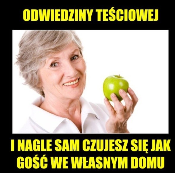 Zobaczcie memy na dzien teściowej...