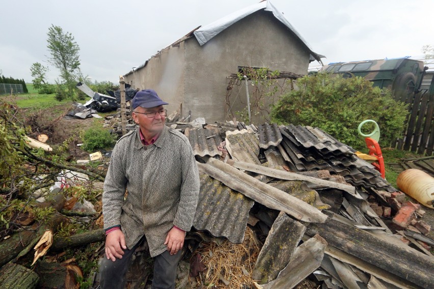 Ofiary nawałnicy pod Lublinem liczą straty. Uszkodzonych jest 90 budynków