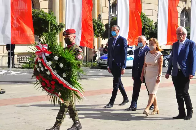 Obchody rocznicy powstania warszawskiego w Krakowie w roku 2020