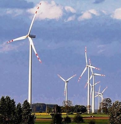 W wielu regionach Polski farmy wiatrowe działają od dawna FOT. JANUSZ ROMANISZYN
