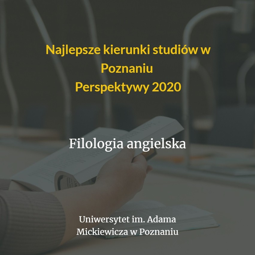 Zobacz, które kierunki studiów poznańskich uczelni są...