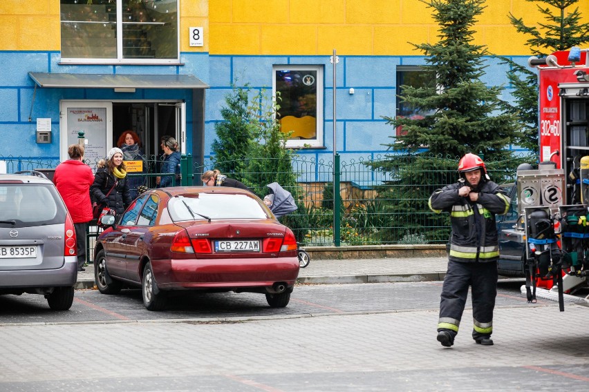 Dzisiaj rano ewakuowano dzieci i pracowników Niepublicznego...