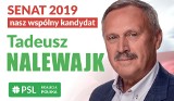 Obiecuję solidną pracę na rzecz mieszkańców naszego regionu - Tadeusz Nalewajk, PSL Koalicja Polska, kandydat do Senatu RP