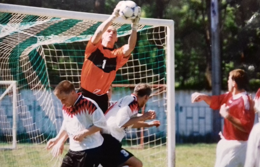 W bramce Górnika Jacek Felsch (2000). Obecnie (wiosna 2019)...