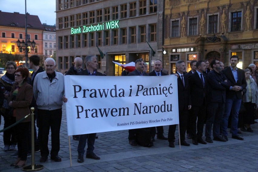 Wrocławskie obchody 7. rocznicy katastrofy smoleńskiej