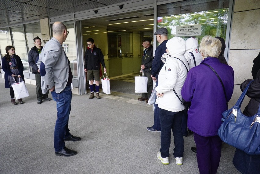 W czwartek, 2 maja harcerze Związku Harcerstwa Polskiego...