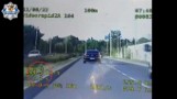 Wrocław: Przekroczył dozwoloną prędkość o 83 km/h, bo chciał wyprzedzić inne auto. Policja nie kupiła jego tłumaczeń [FILM]