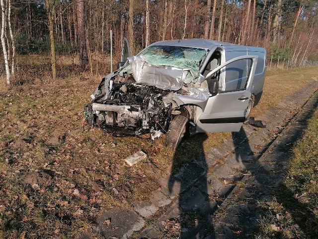 Wypadek na opolskim odcinku autostrady A4. Ranna jest jedna osoba.