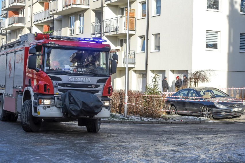 Zapadła się droga na gdańskiej Morenie! 18.01.2022 r