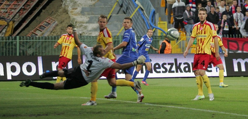 Podbeskidzie Bielsko-Biała - Korona Kielce 1:0 [RELACJA, ZDJĘCIA] Podbeskidzie wreszcie wygrało!