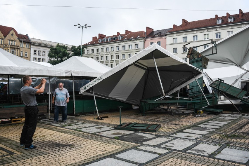 Potężna burza przeszła przez Wielkopolskę