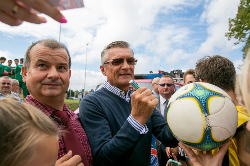 Adam Nawałka w Rudawie podczas  jubileuszu 70-lecia klubu...