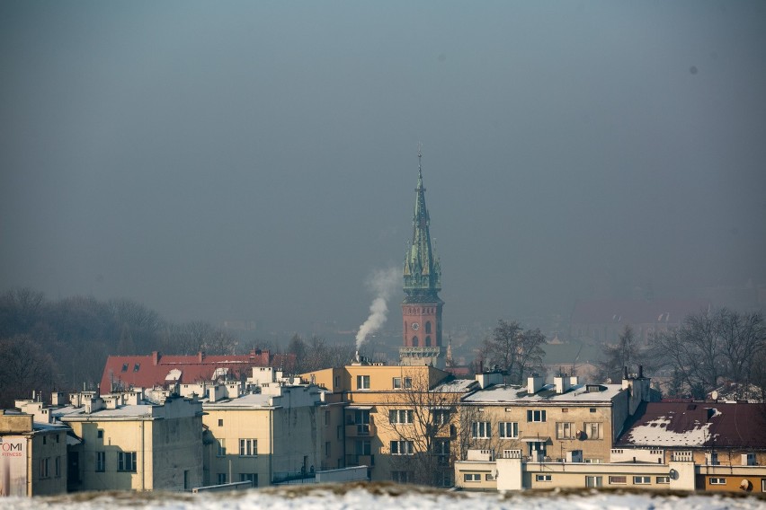 Zapylony Kraków czeka na wiatr