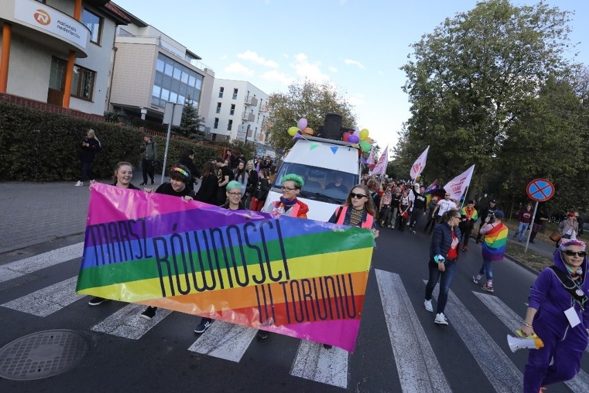 W Toruniu odbył się II Marsz Równości. Tegoroczna trasa...