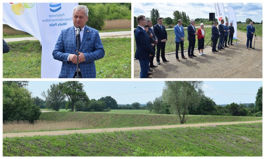 Wał ochroni Kędzierzyn-Koźle i miejscową oczyszczalnię ścieków. Zakończono ważną inwestycję