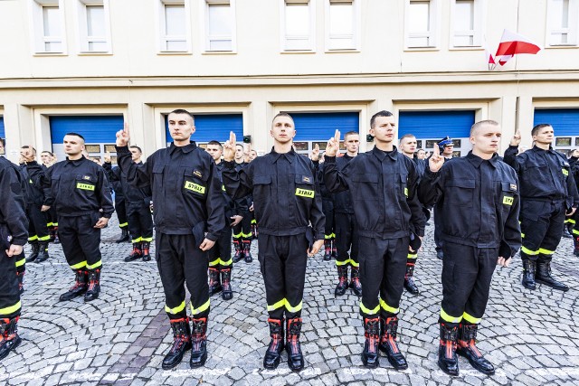 Uroczystość odbyła się w Szkole Aspirantów Państwowej Straży Pożarnej w Krakowie