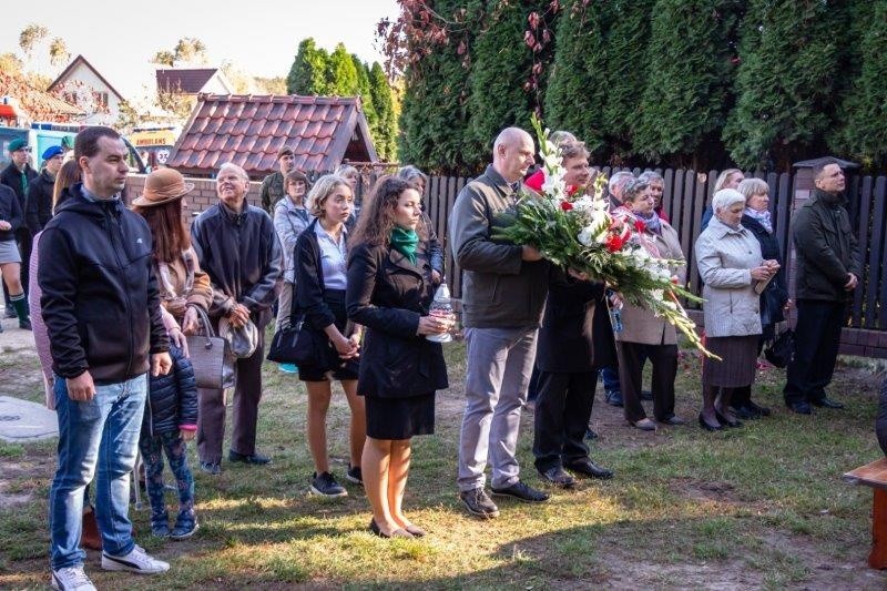 W lesie pod Olmontami odbyły się uroczystości upamiętniające...