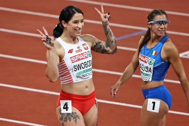Ewa Swoboda podczas mistrzostw Europy w Monachium była czwarta
