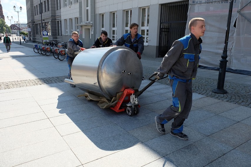 Otwarcie Browaru Stary Rynek we wrześniu. Tanki na piwo...