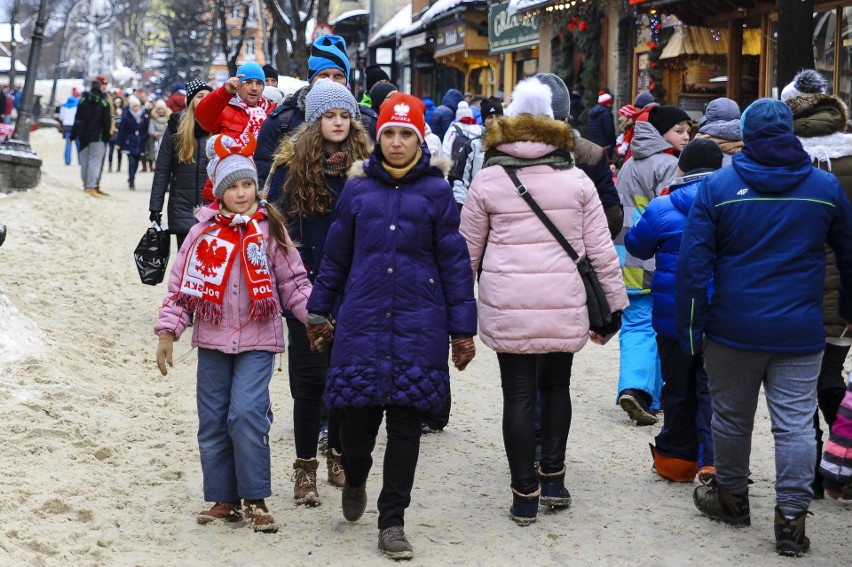 Kibice opanowali Zakopane