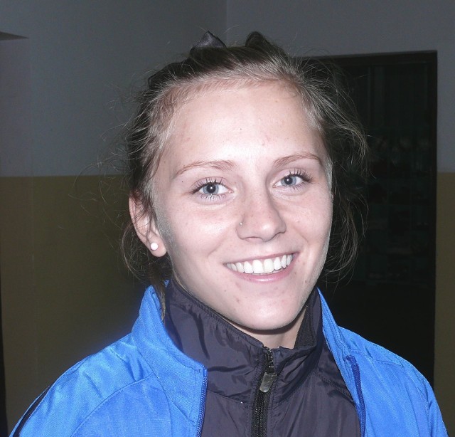 Danuta Urbanik z Victorii Stalowa Wola miała powody do radości, zdobyła medal mistrzostw Polski.