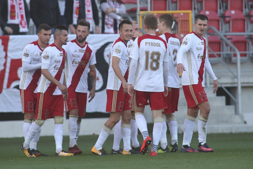 ŁKS Łódź - Chrobry Głogów 2:0. Zobacz, jak łodzianie pokonali zespół z Głogowa! [ZDJĘCIA]