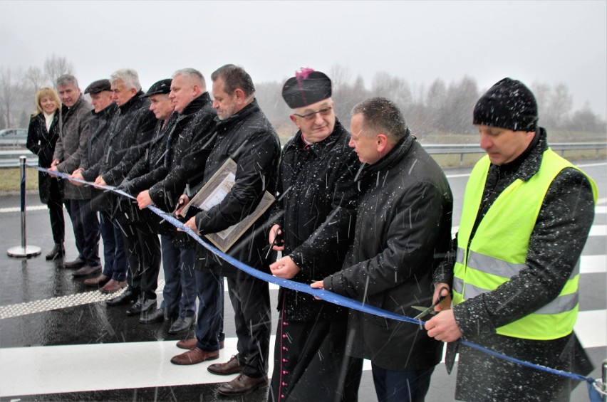 Uroczystość otwarcia obwodnicy Tomaszowa Lubelskiego