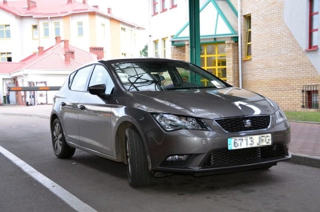 Kradziony Seat Leon został zatrzymany na granicy w Bobrownikach.