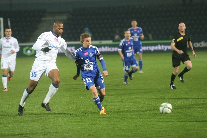 Ruch Chorzów - Zawisza Bydgoszcz 1:0 [RELACJA, ZDJĘCIA] Niebiescy wygrali dla Gerarda Cieślika