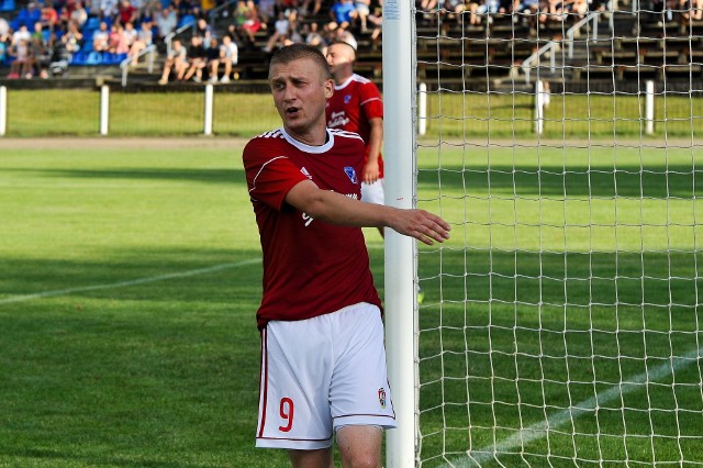 Piotr Jamuła strzelił jedną z czterech bramek dla Polonii.